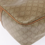 Celine Vintage Macadam Shoulder Bag Canvas and Leather - image 10