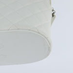 Chanel Vintage CC Zip Around Bowler Bag Quilted Caviar Medium - image 11