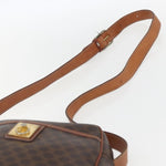 Celine Vintage Macadam Shoulder Bag Canvas and Leather - image 15
