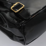 Gucci Vintage Bamboo Backpack Patent Mini - image 11