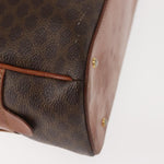 Celine Vintage Macadam Handbag Canvas and Leather - image 11