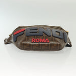 Fendi Mania Logo Waist Bag Zucca Coated Canvas - image 17
