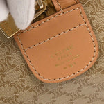 Celine Vintage Duffle Bag Canvas and Leather - image 4