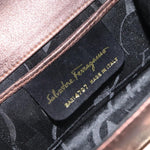 Salvatore Ferragamo Gancini Shoulder Bag Leather - image 6