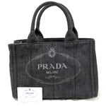 Prada Canapa Convertible Tote Denim Medium - image 1
