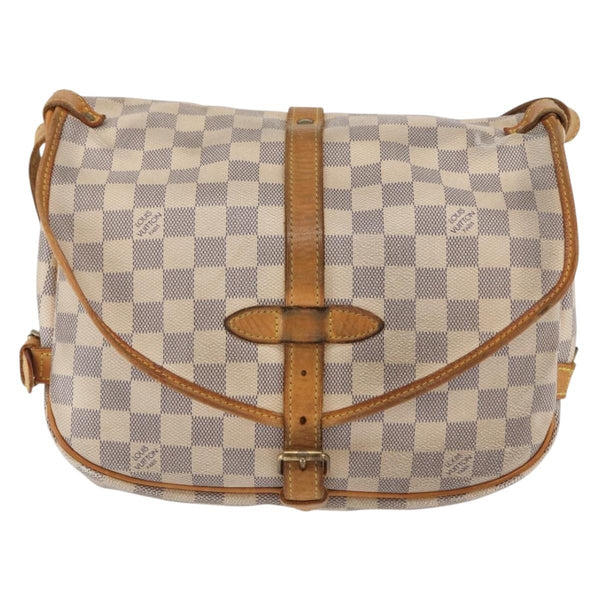 Louis Vuitton Saumur Handbag Damier 30
