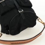 Prada Double Pocket Drawstring Shoulder Bag Tessuto - image 16