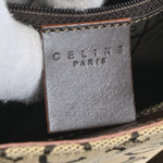 Celine Vintage Macadam Shoulder Bag Canvas Medium - image 6