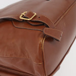 Gucci Vintage Bamboo Backpack Leather - image 11