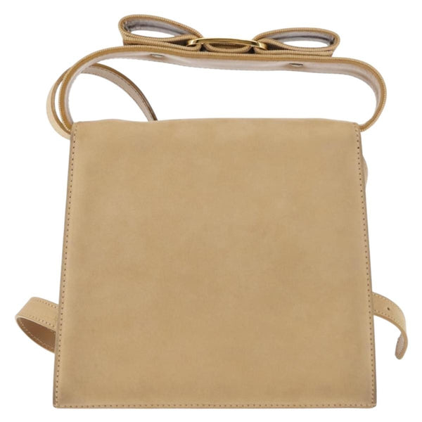 Salvatore Ferragamo Vala Handbag Suede