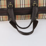 Burberry Vintage Duffle Bag Haymarket Canvas Large - image 8