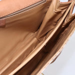 Celine Vintage Macadam Shoulder Bag Canvas and Leather - image 17