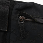 Gucci Vintage Double Belt Bag GG Canvas with Leather Small - image 14