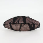 Chanel Drawstring Bucket Bag Chevron Patchwork Canvas Small - image 5
