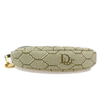 Christian Dior Honeycomb Zip Coin Purse Canvas and Leather - image 13