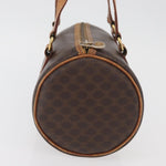 Celine Vintage Macadam Shoulder Bag Canvas and Leather - image 4