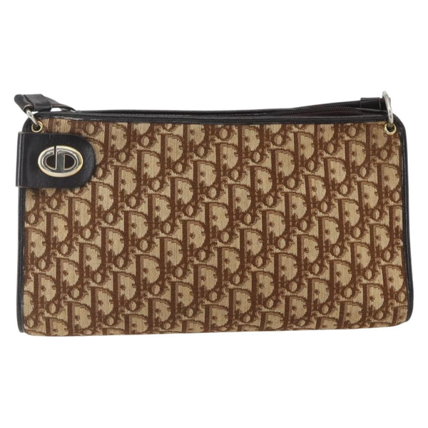 Christian Dior Vintage CD trotter Shoulder bag Canvas - image 1
