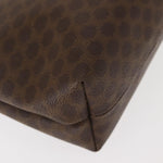 Celine Circle Logo Macadam Pouch Canvas and Leather - image 7