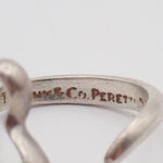 Tiffany & Co. Elsa Peretti Open Heart Ring Silver 925 - image 6