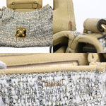 Chloe Elsie Shoulder Bag Tweed Leather - image 12