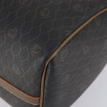 Christian Dior Vintage Honeycomb Boston bag Canvas and Leather - image 8