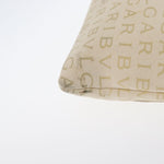 Bvlgari Logomania Shoulder Bag Canvas with Leather - image 15