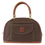 Celine Vintage Macadam Handbag Canvas and Leather - image 14