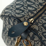 Christian Dior Vintage Trotter Boston Bag Diorissimo Canvas Medium - image 19