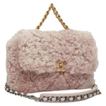 Chanel 19 Flap Bag Shearling Medium - image 1