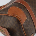 Celine Vintage Macadam Handbag Canvas and Leather - image 11