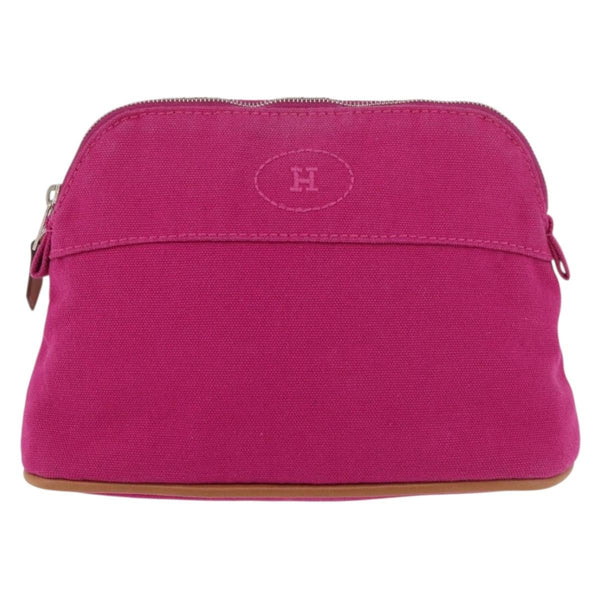 Hermes Bolide Travel Pouch Canvas MM