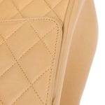 Chanel Vintage Top Handle Flap Bag Quilted Lambskin Small - image 12