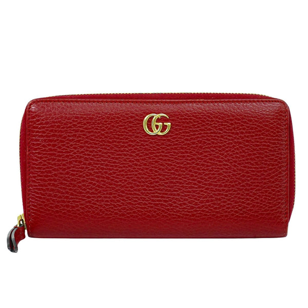 Gucci GG Marmont Zip Around Wallet Leather - image 1