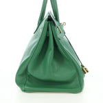 Hermes Birkin Handbag Green Togo with Gold Hardware 35 - image 4