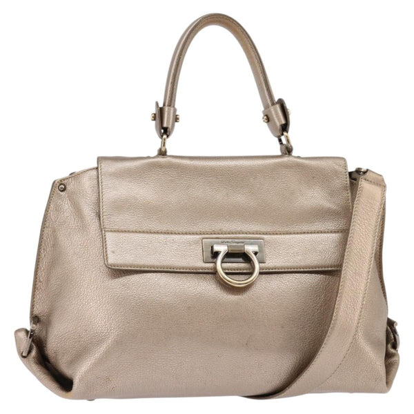 Salvatore Ferragamo Sofia Satchel Leather Medium - image 1