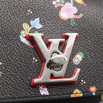 Louis Vuitton Lockme Backpack Floral Printed Leather Mini - image 13
