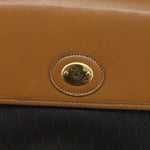 Christian Dior Vintage Honeycomb Shoulder Bag Canvas and Leather - image 17