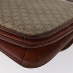 Celine Vintage Macadam Shoulder Bag Canvas and Leather - image 11