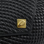 Bally Vintage Flap Handbag Quilted Leather - image 19