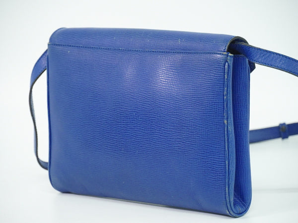 Celine Circle Logo Shoulder Bag Leather