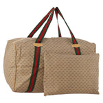 Gucci Web Trim Weekend Duffle Bag GG Coated Canvas Medium - image 16