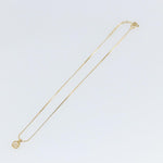 Christian Dior CD Round Pendant Necklace Metal - image 2