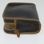 Christian Dior Vintage Honeycomb Zip Pouch Canvas and Leather - image 3