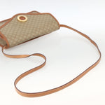 Celine Vintage Macadam Circle Logo Shoulder Bag Canvas and Leather - image 8