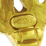 Chanel CC logo heart Gold-plated - image 4