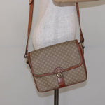 Celine Vintage Macadam Shoulder Bag Canvas and Leather - image 14