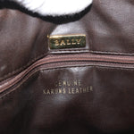 Bally Vintage Handbag Leather - image 6