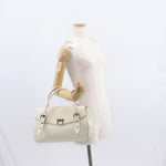 Salvatore Ferragamo Gancini Shoulder Bag Leather - image 13
