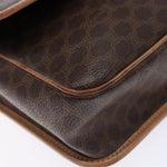 Celine Vintage Macadam Shoulder Bag Canvas Medium - image 9