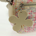 Chanel Vintage Clover Camera Bag Printed Canvas Small - image 15